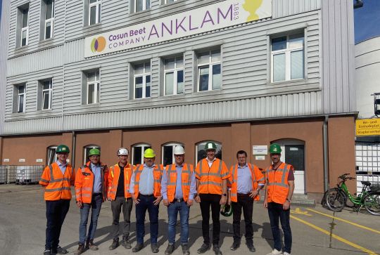 Besuch Gesellschafter in Zuckerfabrik - Hauptbild