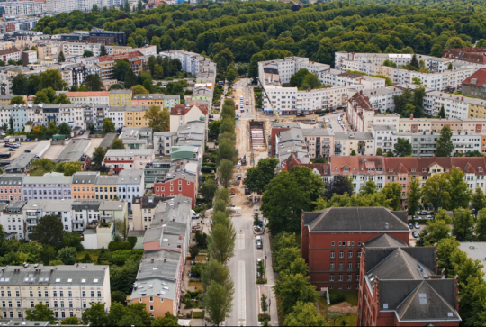Baustelle Rostock 2024